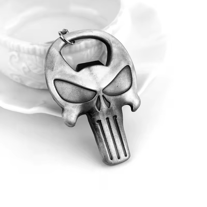 The Punisher skull multifunctional key holder and bottle opener