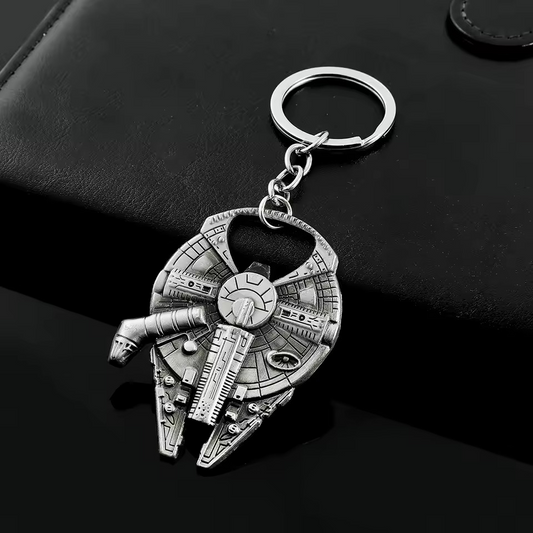 Spaceship minifigure key holder/keychain & bottle opener from Star Wars