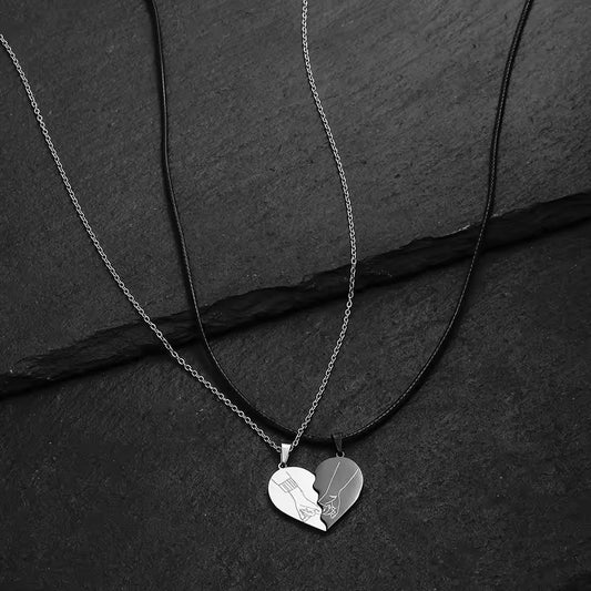 Matching Hearts Necklaces