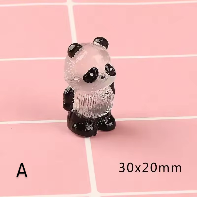 glow in the dark panda minifigure decoration variant serves as a cool decor accessory in kenya